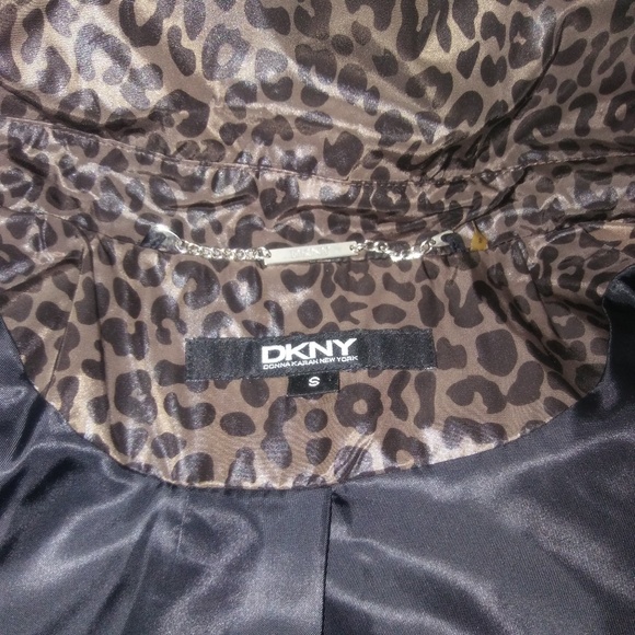 DKNY womens light trench coat size S - Picture 6 of 6